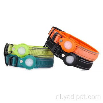 compatibele hondenhalsband natuurlijk leer